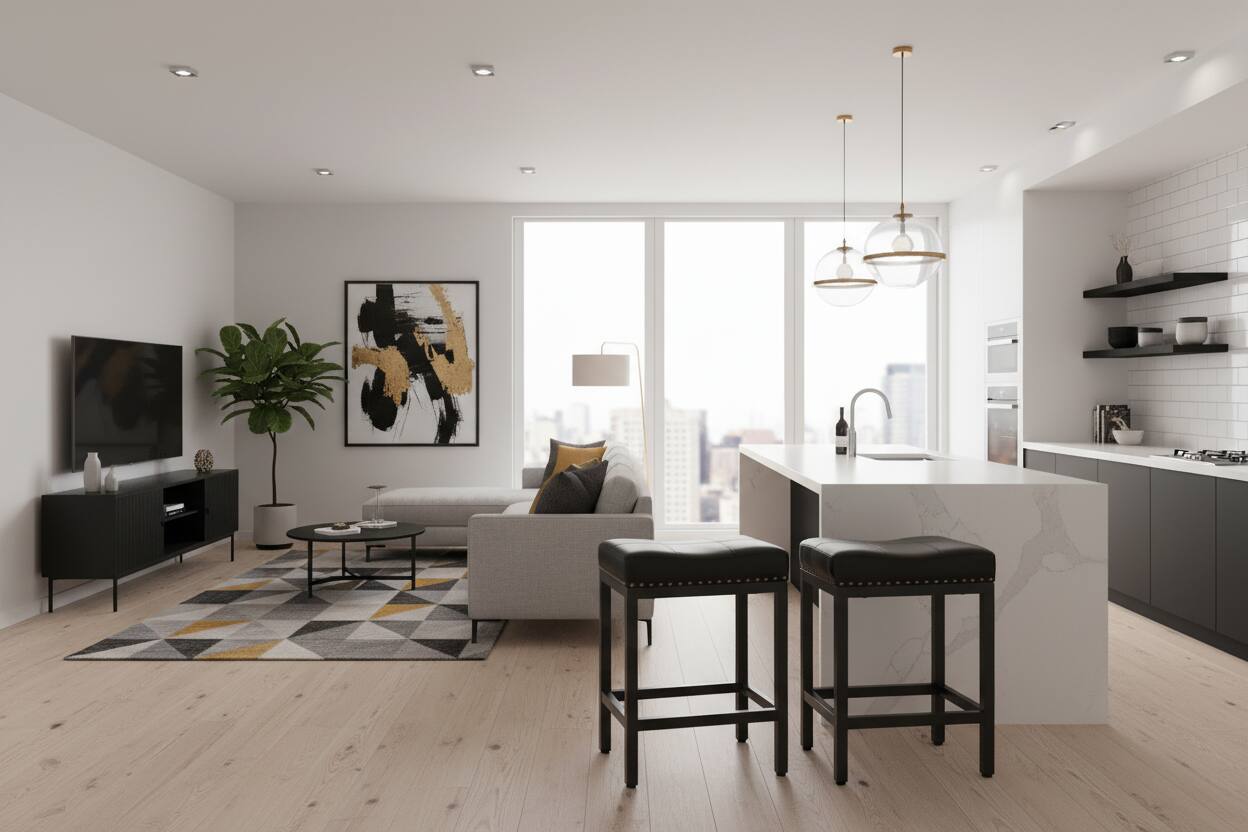 Alt View 6. AOITUN - Bar Stools Set of 2, 24 Inch for Daily Use - Perfect Kitchen and Bar Seating, Quality and Value Design - Black.