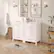 Alt View 7. U-HOMY - Modern Bathroom Vanity with Ceramic Sink, Soft-Close Storage Cabinet and Drawer, Glossy Countertop, White - 24"x18".