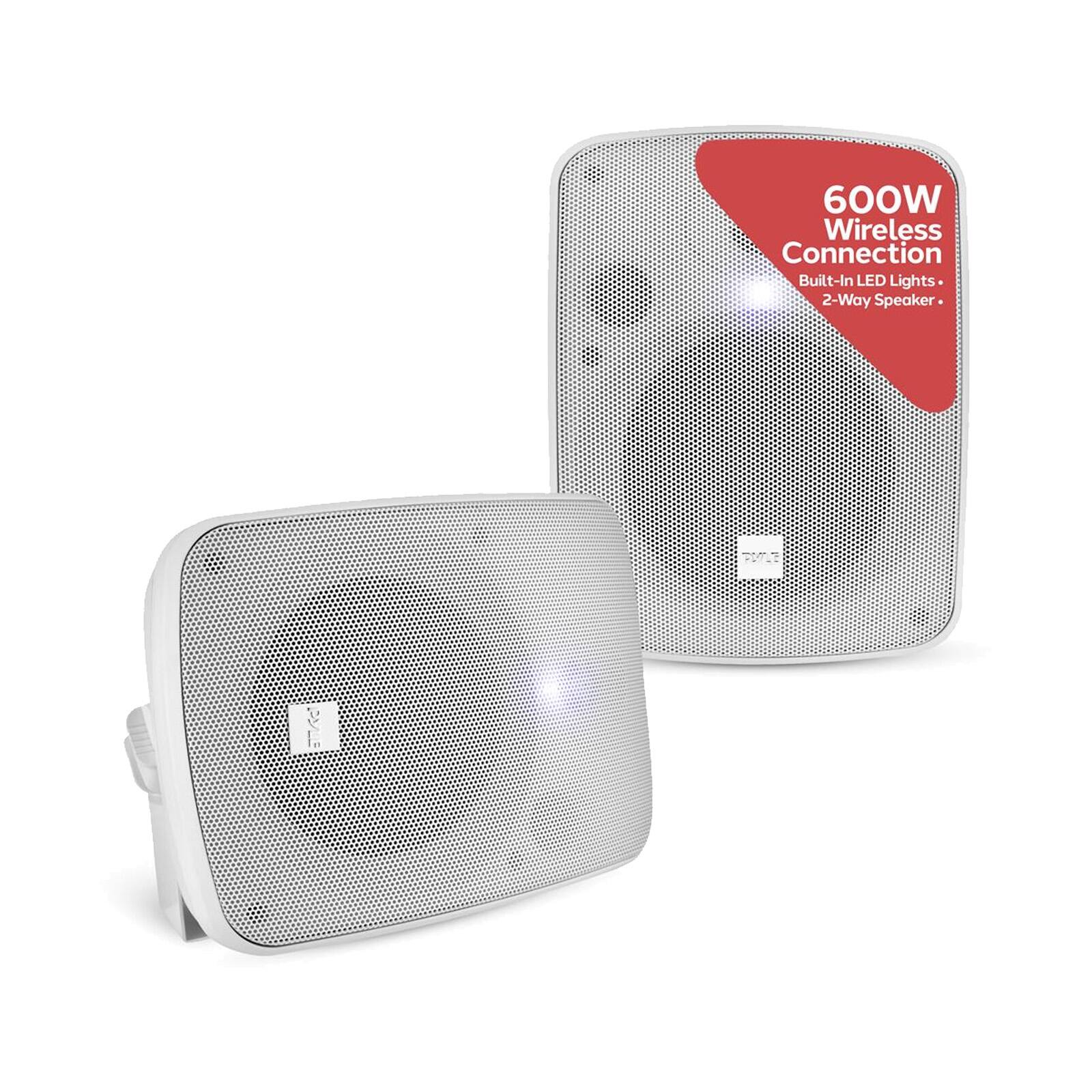 600W Wireless Connection
Built-In LED Lights
2-Way Speaker