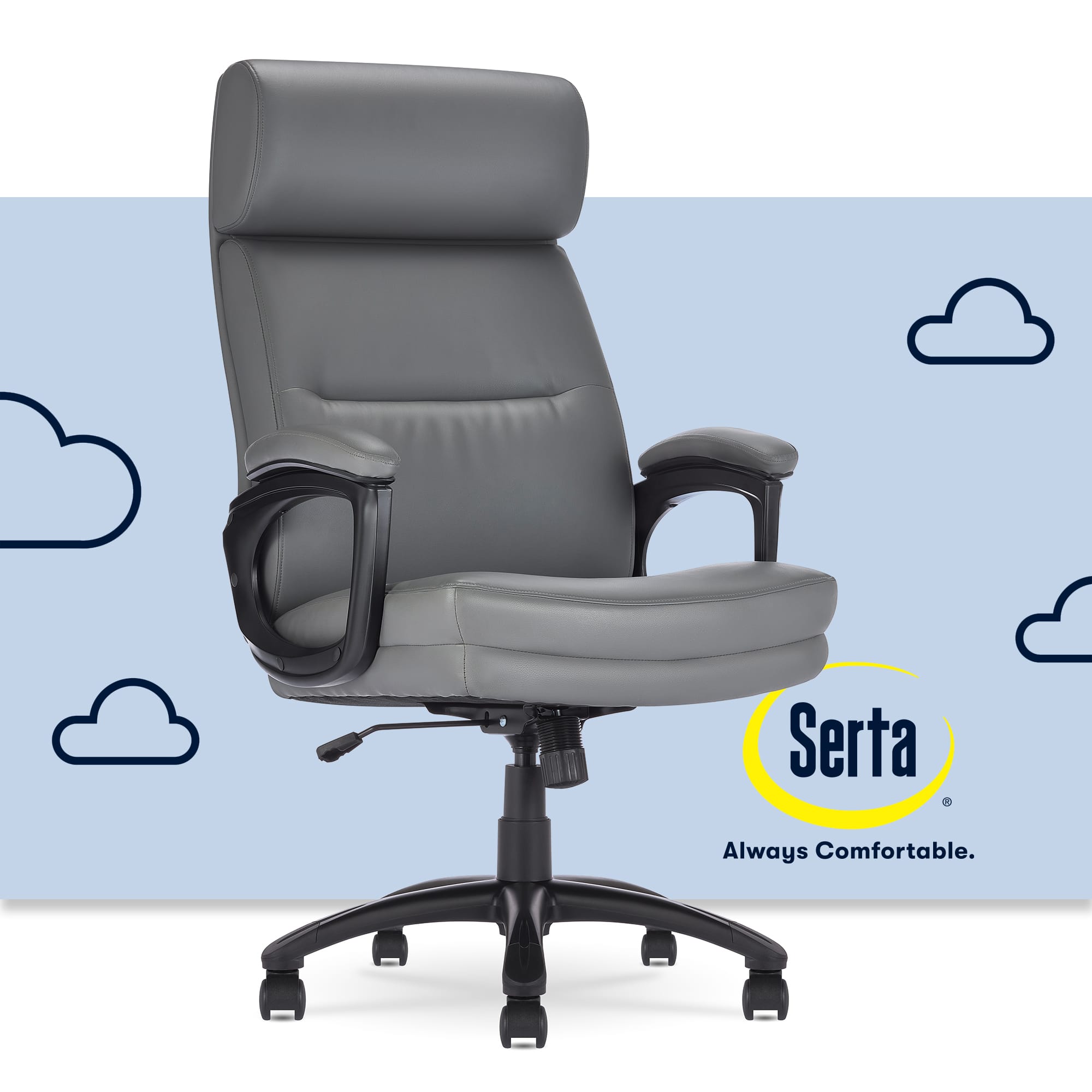 Serta Always Comfortable.