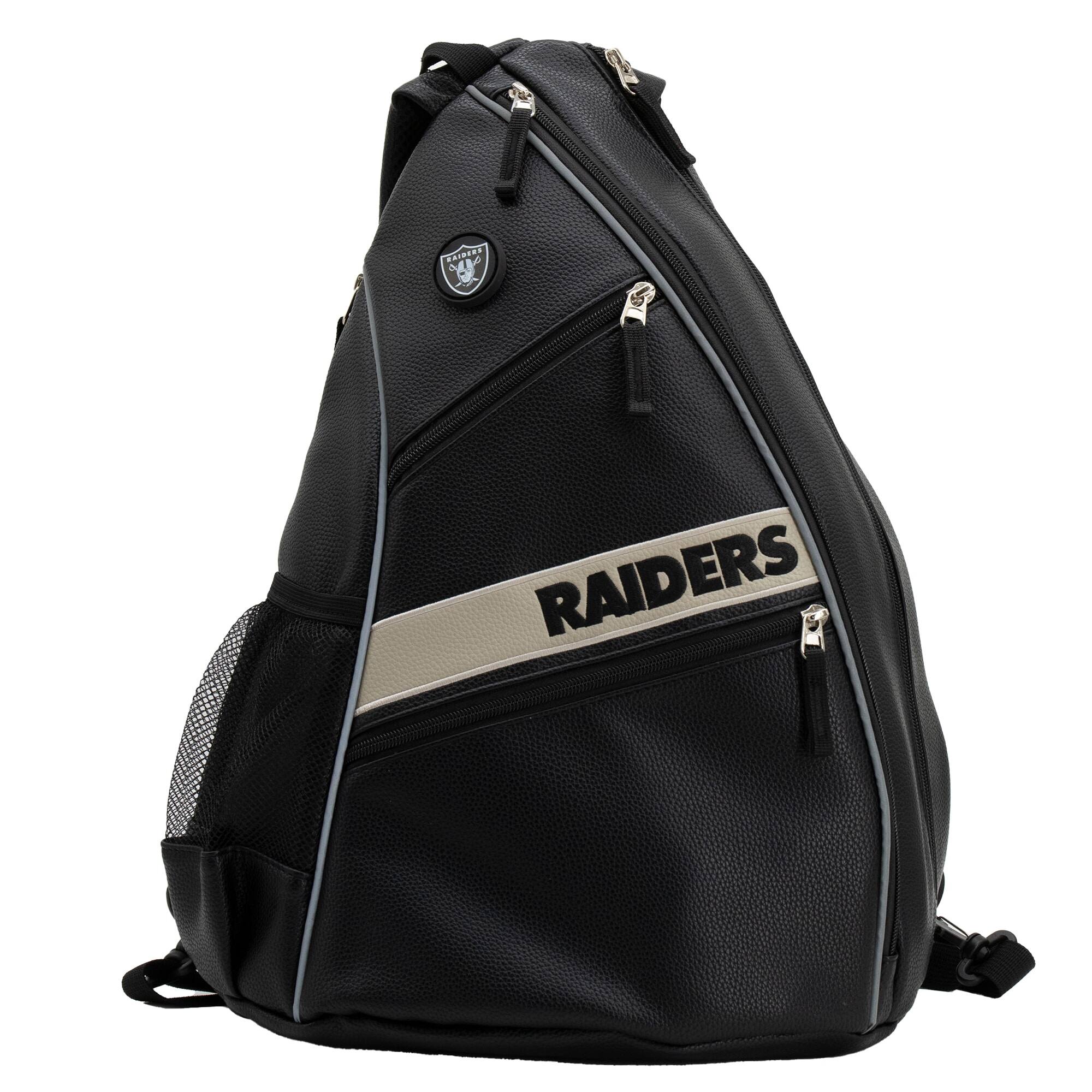 Front. Team Golf - Las Vegas Raiders Embroidered Team Backpack - Multicolor.
