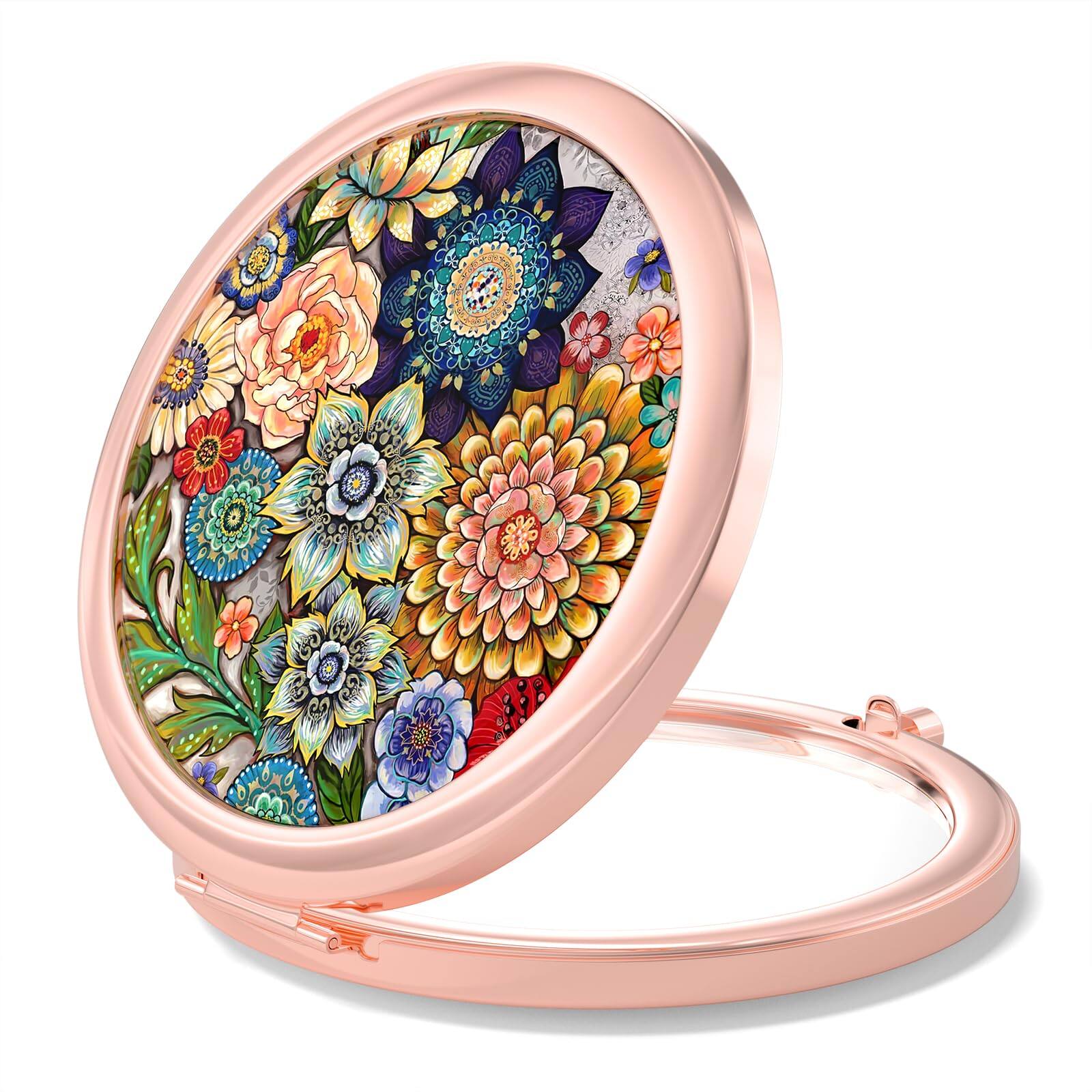 Mandala Flower-2.75"L x 2.75"W(Rose Gold)