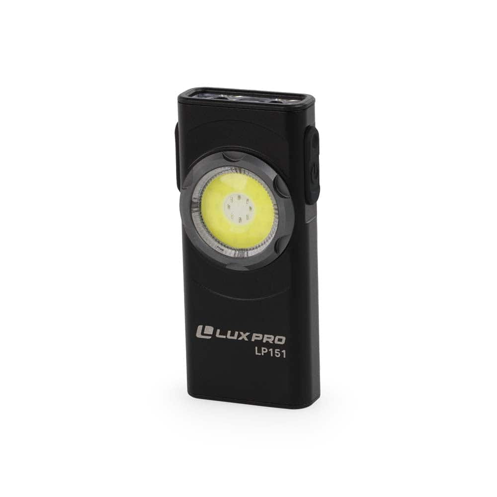 LUXPRO - Pro Series Rechargeable Hat and Pocket Light, 500 Lumens - Black price history on PriceWatchPro