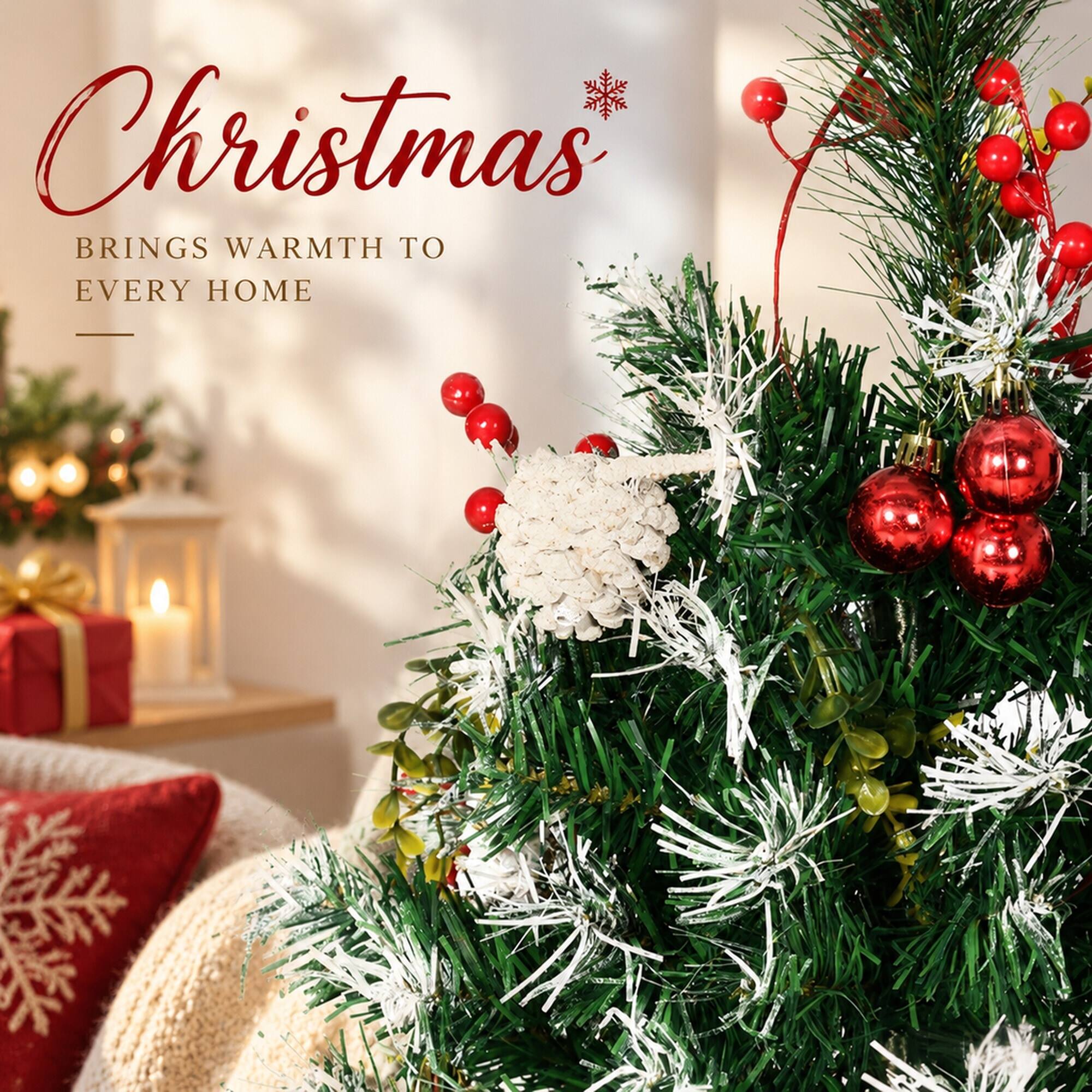 Christmas brings warmth to every home