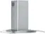 Left. Zephyr - Brisas 30 in. 600 CFM Curved Glass Wall Mount Range Hood with LED Lights - Stainless Steel/Glass.