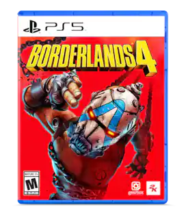 Borderlands 4 is a mature game rated 17+ by the ESRB, and it is developed by Gearbox Software. The game is available on the PS5 console.