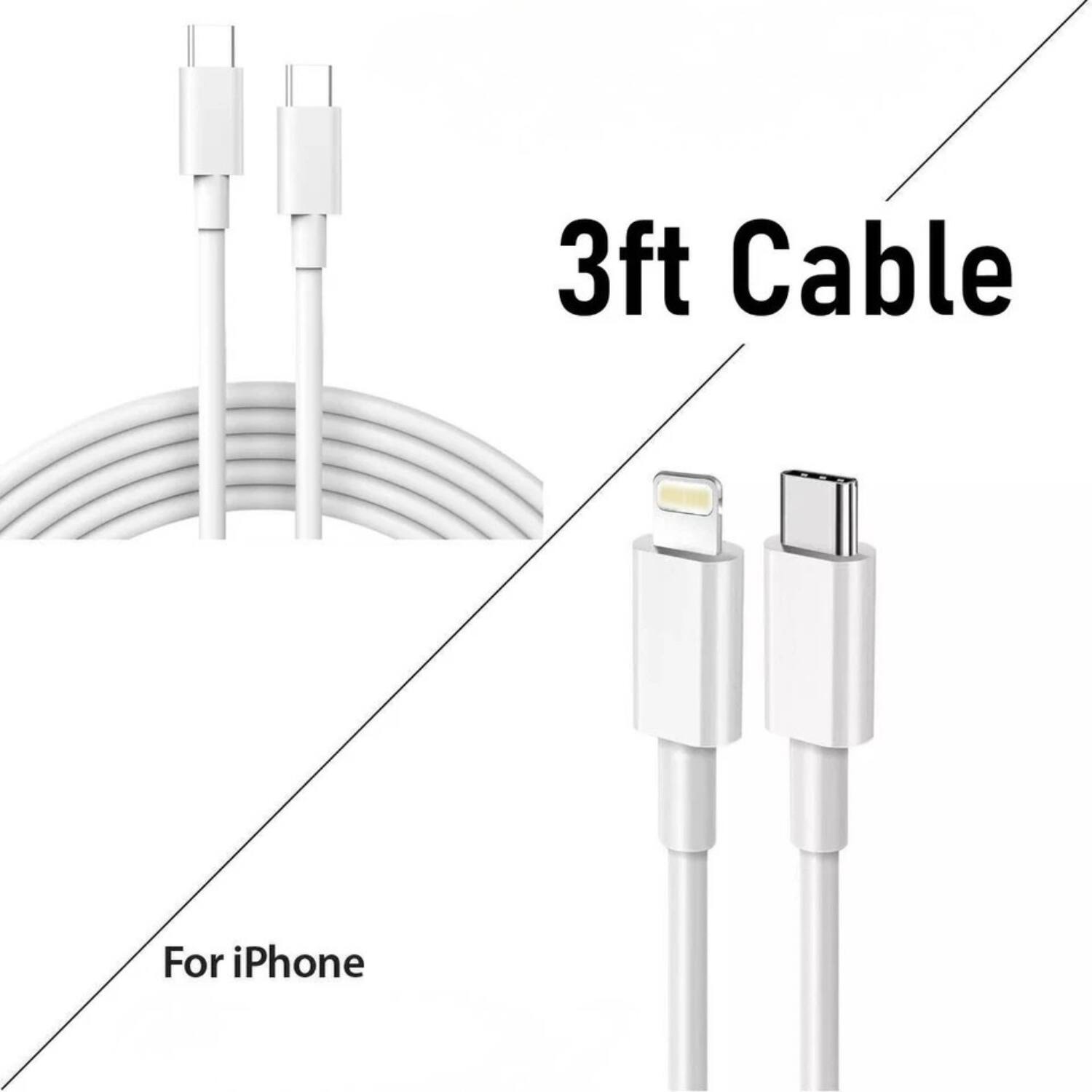 3ft Cable  
For iPhone