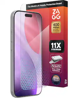 ZAGG - XTR 5 Blue Light Glass Screen Protector for Apple iPhone 17 Pro - Clear