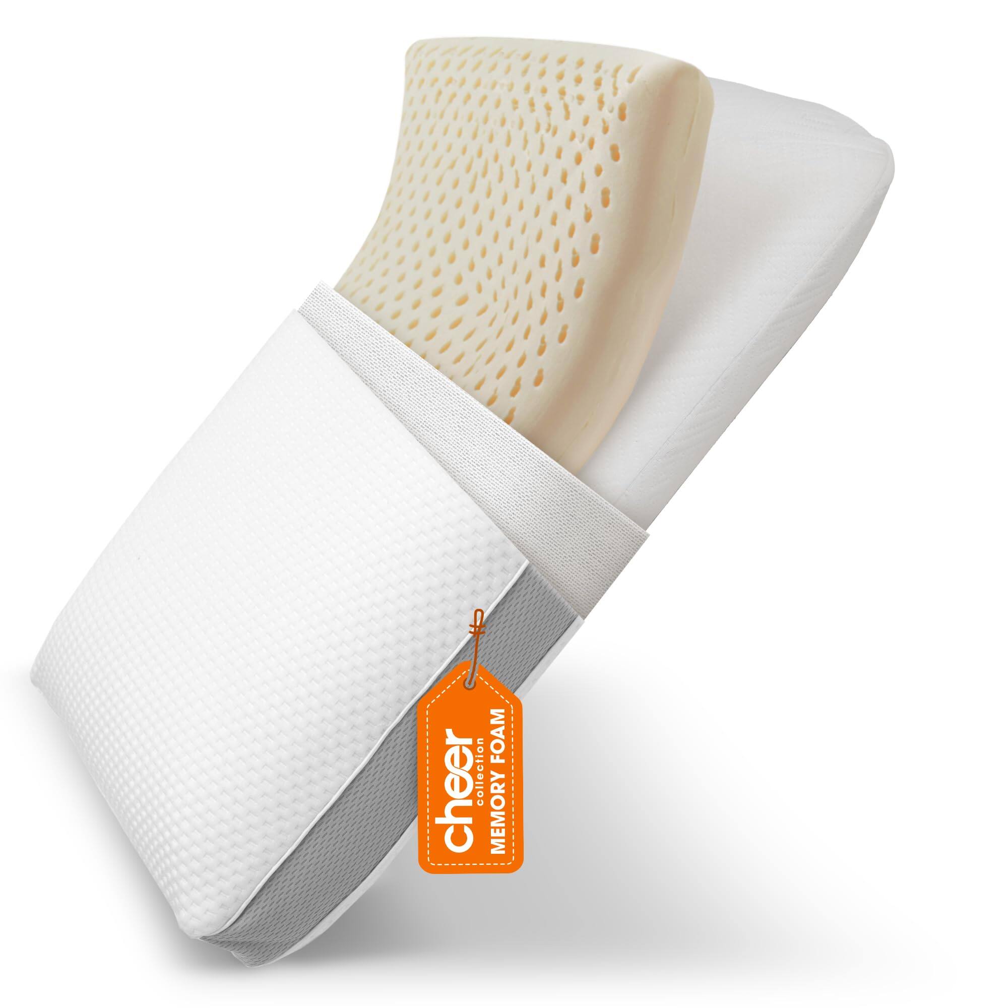 Cheer Collection - Dual Sided Bed Memory Foam Pillow – Standard Size - Default Title