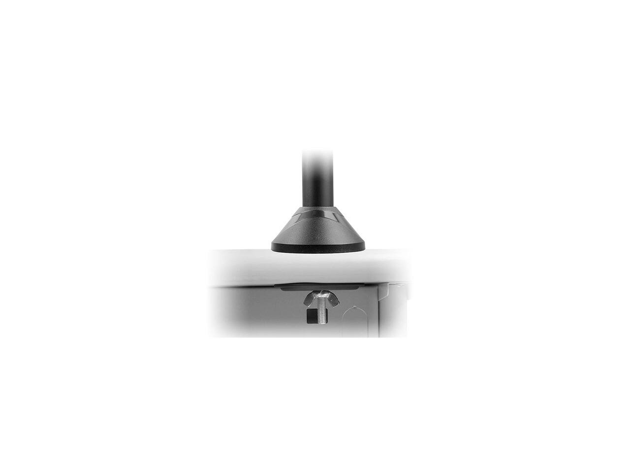 Alt View 4. SIIG - Dual Monitor Desk Stand - 13" To 27" - Black.