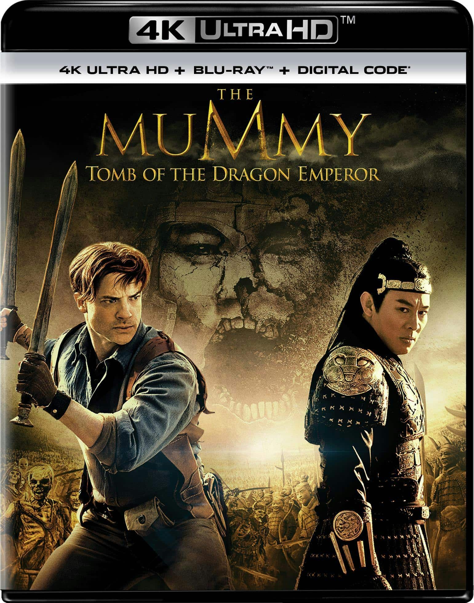 Front. The Mummy: Tomb of the Dragon Emperor (4K Ultra HD) [UHD].