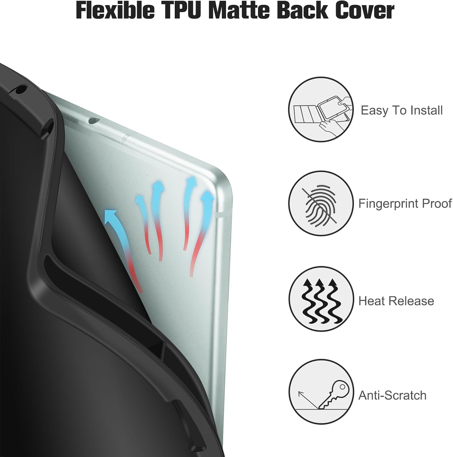 Flexible TPU Matte Back Cover

- Easy To Install
- Fingerprint Proof
- Heat Release
- Anti-Scratch
