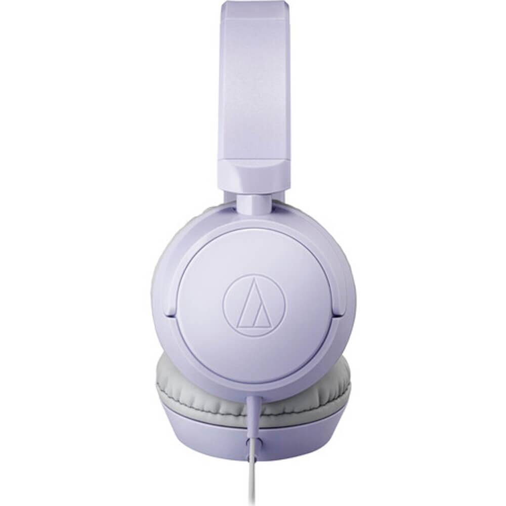Alt View 1. Audio-Technica - Audio Technica ATHS120CVL On-Ear USB-C Headphones - Light Violet - Purple.