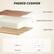 PADDED CUSHION
Faux Leather
High-Resilience Foam
Stable Plank
Normal
Our
