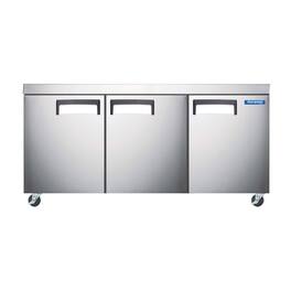 Magic Chef - E-Series 71 in. 19 cu. ft. Undercounter Refrigerator - Stainless Steel