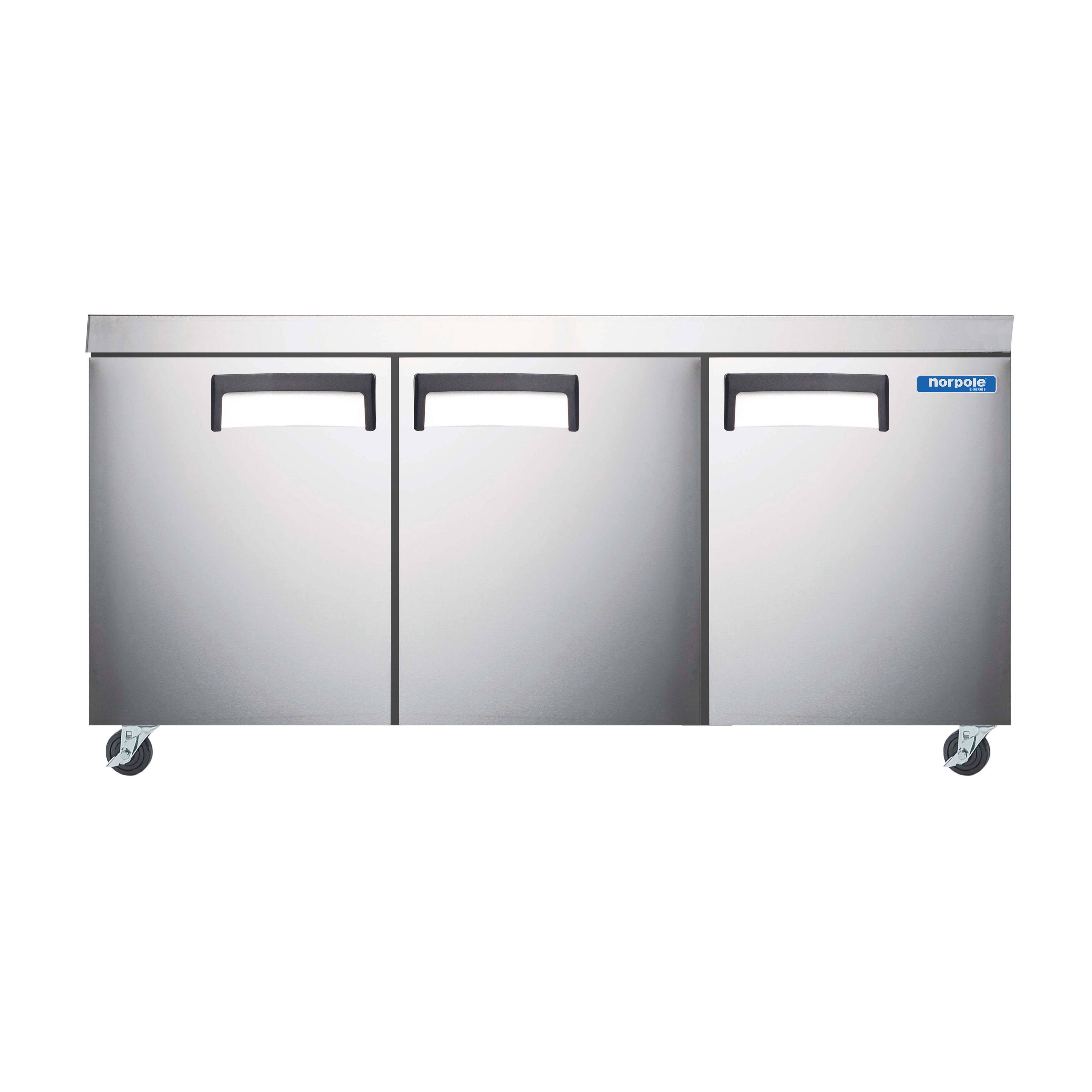Front. Magic Chef - E-Series 71 in. 19 cu. ft. Undercounter Refrigerator in Stainless Steel - Stainless Steel.