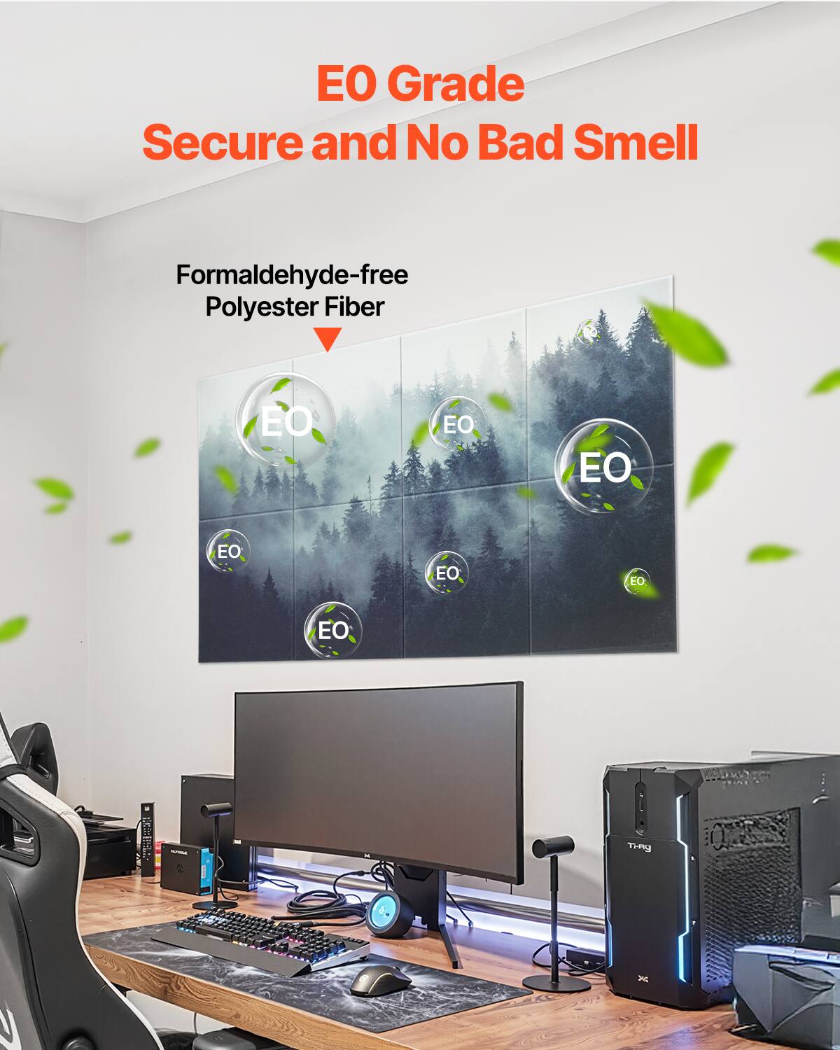 EO Grade Secure and No Bad Smell  
Formaldehyde-free Polyester Fiber