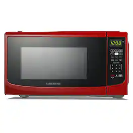 Farberware - Classic 0.7 cu. ft. 700-Watt Microwave Oven - Red