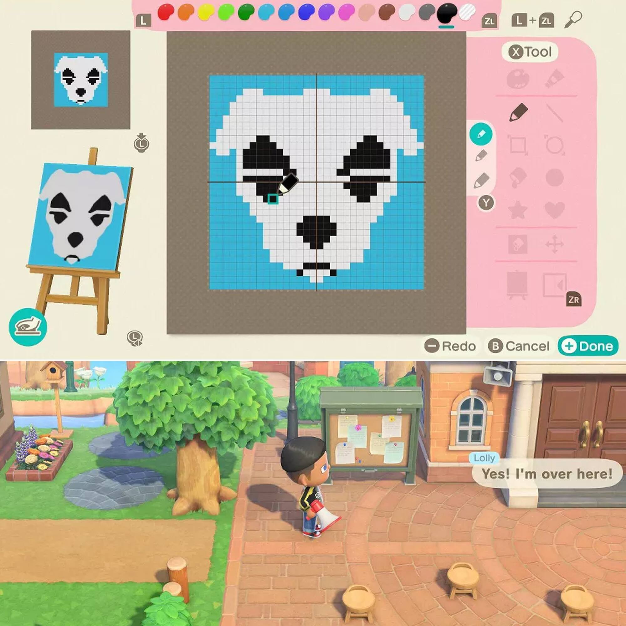 Lolly: Yes! I'm over here!