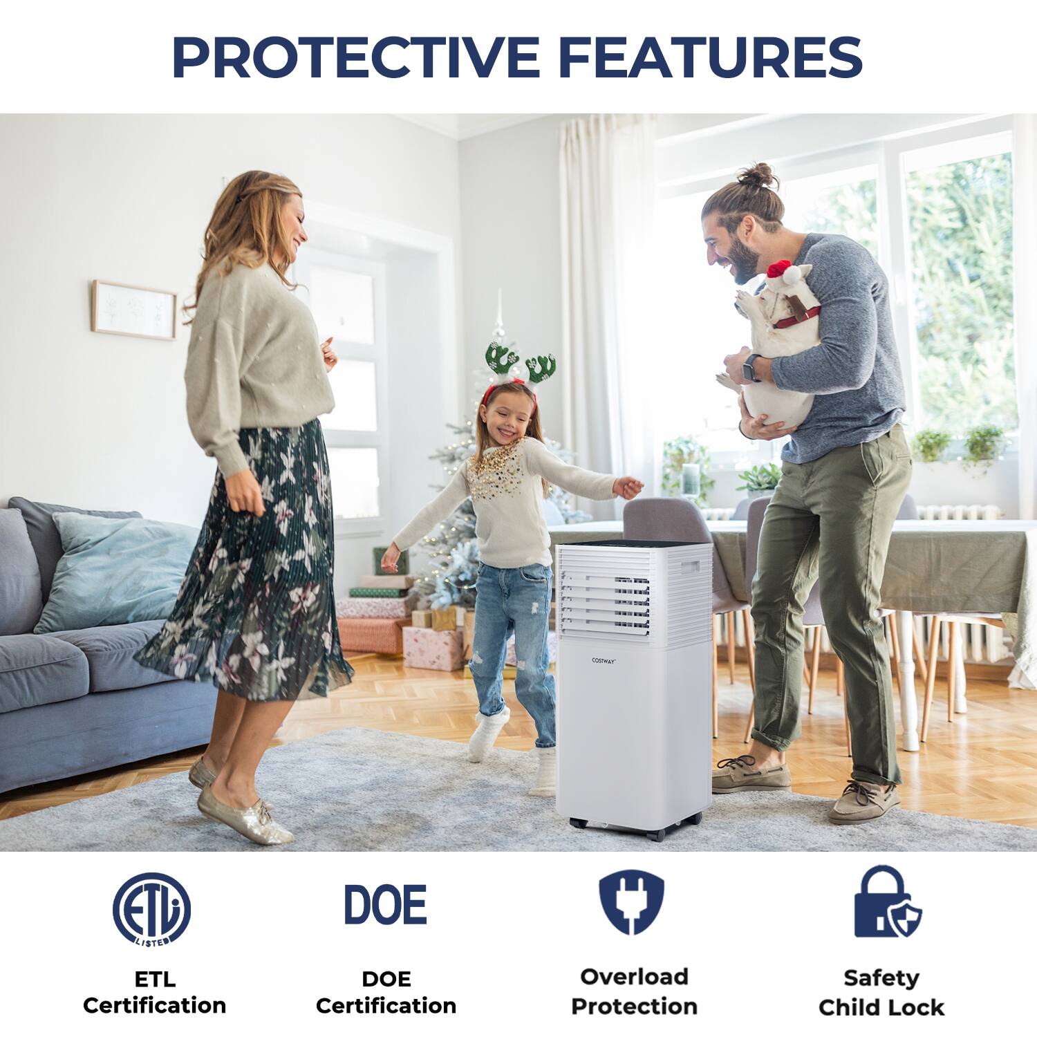PROTECTIVE FEATURES - ETD LISTER ETL Certification DOE DOE Certification Overload Protection Safety Child Lock