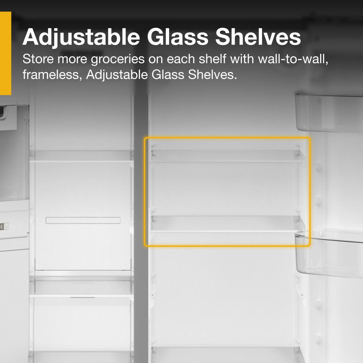 Alt View 8. Whirlpool - 28.7 Cu. Ft. Side-by-Side Refrigerator with TruCool System - Fingerprint-Resistant Stainless Finish.