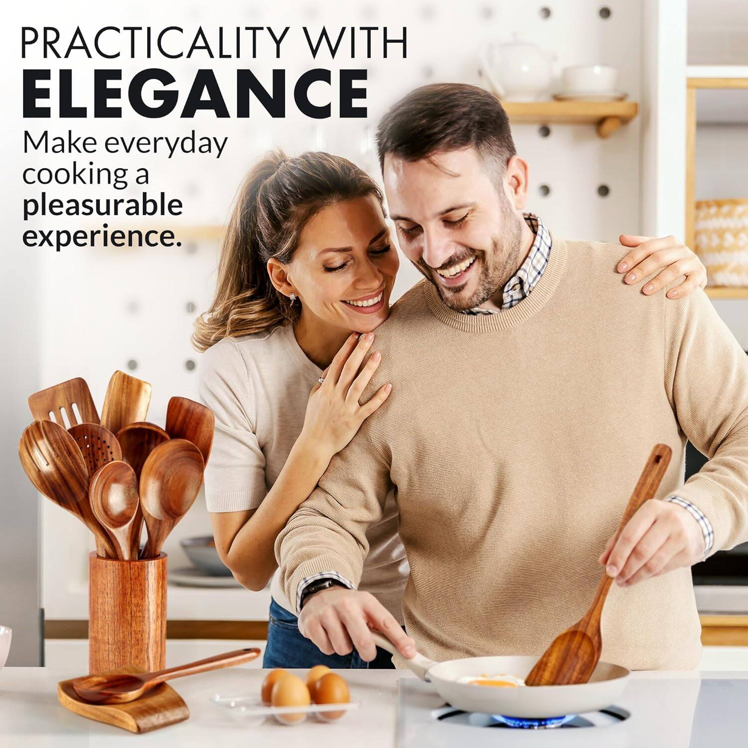 PRACTICALITY WITH ELEGANCE  
Make everyday cooking a pleasurable experience.