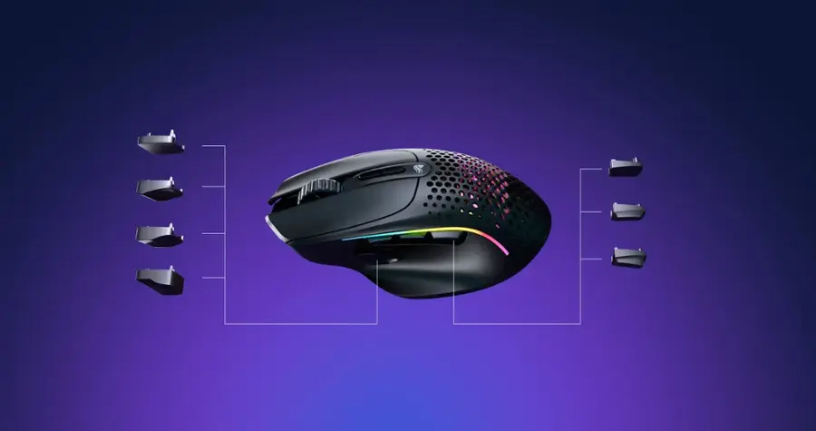 2 Inche Mouse Glorious Model I 2 Ultra Lightweight Wireless Optical Gaming Mouse with ...