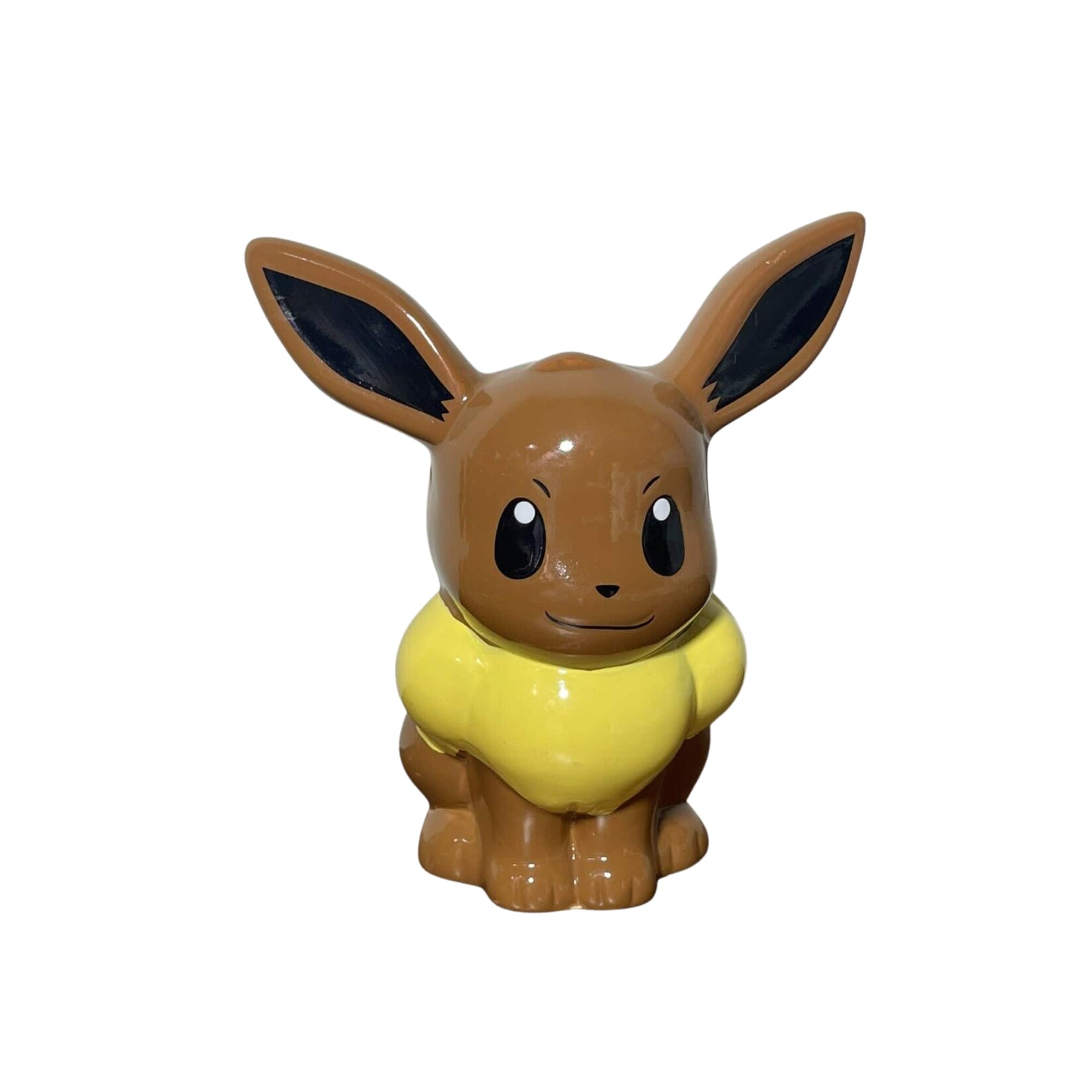 Pokémon - Pokémon: Eevee Ceramic Coin Bank - Brown/Yellow/Black
