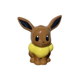 Pokémon - Pokémon: Eevee Ceramic Coin Bank - Brown/Yellow/Black