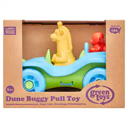 Green Toys - Dune Buggy Pull Toy - Blue