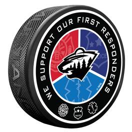 Mustang Drinkware - Minnesota Wild First Responders Puck - Multicolor