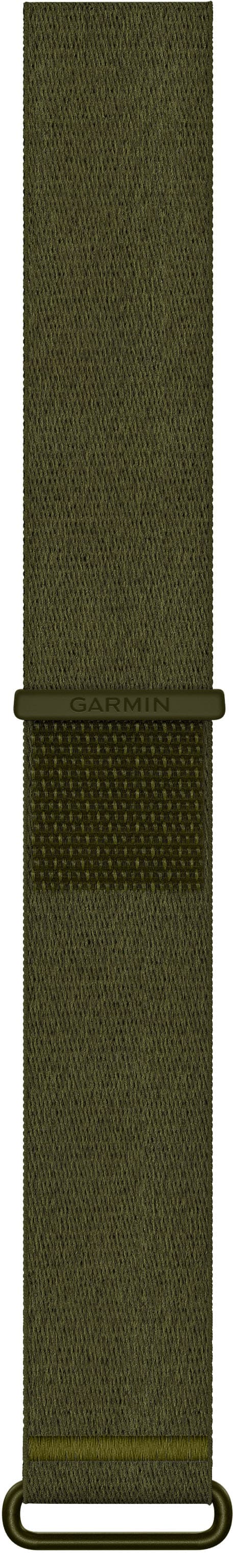 Front. Garmin - CIRQA Accessory Wristband L-XL Dark Olive - Dark Olive.