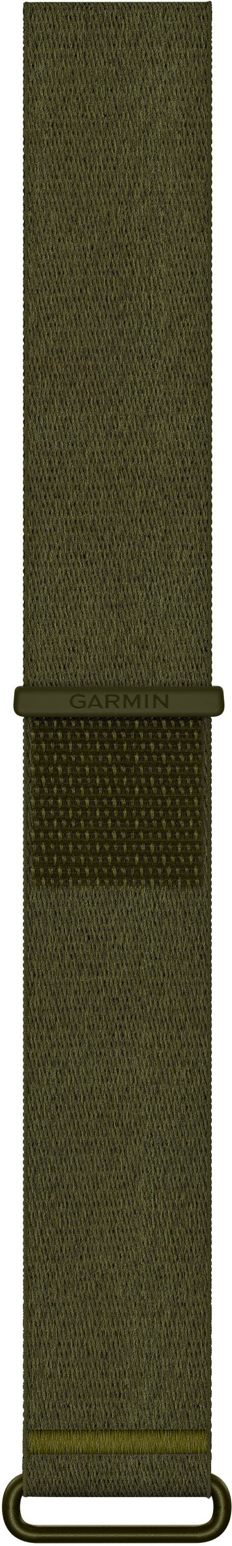 Front. Garmin - CIRQA Accessory Wristband L-XL Dark Olive - Dark Olive.
