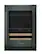 Front. KitchenAid - 24" Beverage Center with Glass Door and Wood-Front Racks - Juniper.