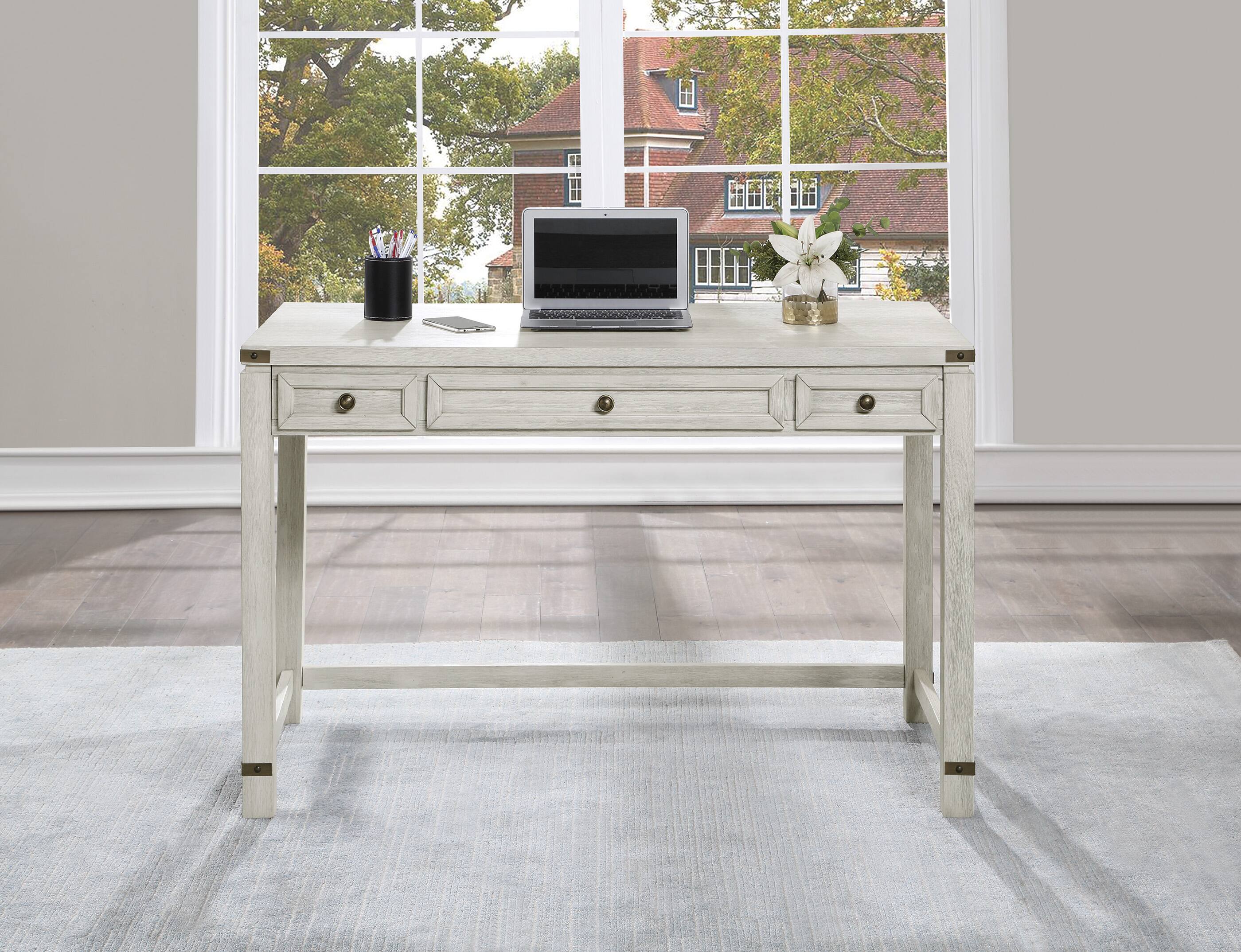 Alt View 14. OSP Home Furnishings - Baton Rouge Desk - Champagne Oak.
