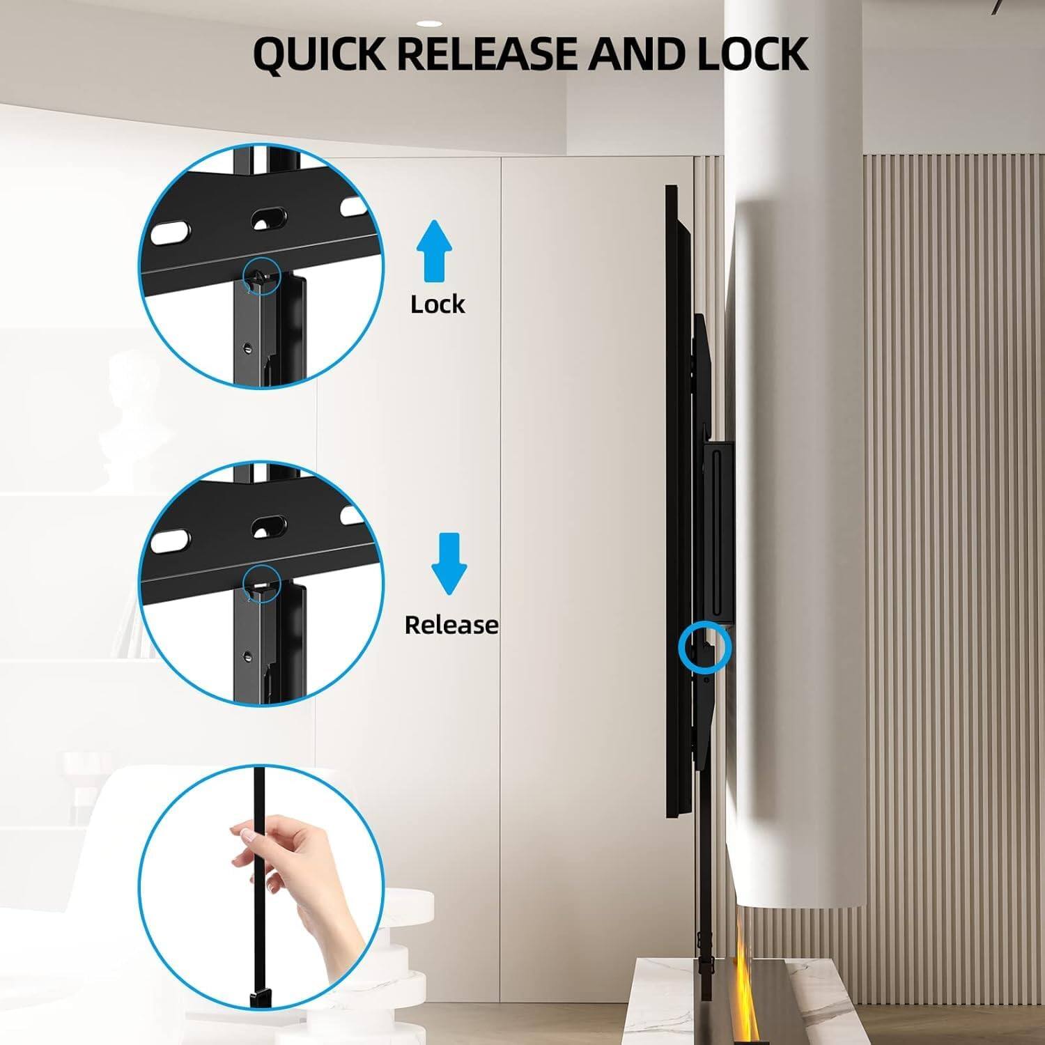 QUICK RELEASE AND LOCK

Lock

Release
