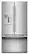 Front. KitchenAid - 23.9 Cu. Ft. French Door Refrigerator with External Water Dispenser - PrintShield Stainless.