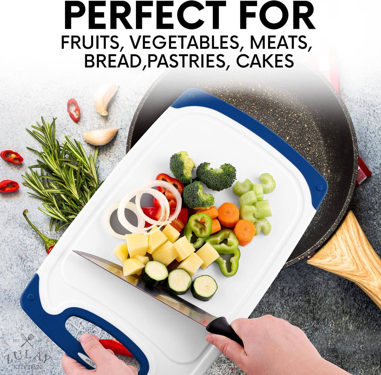 PERFECT FOR  
FRUITS, VEGETABLES, MEATS,  
BREAD, PASTRIES, CAKES  

LULAP KITCHEN