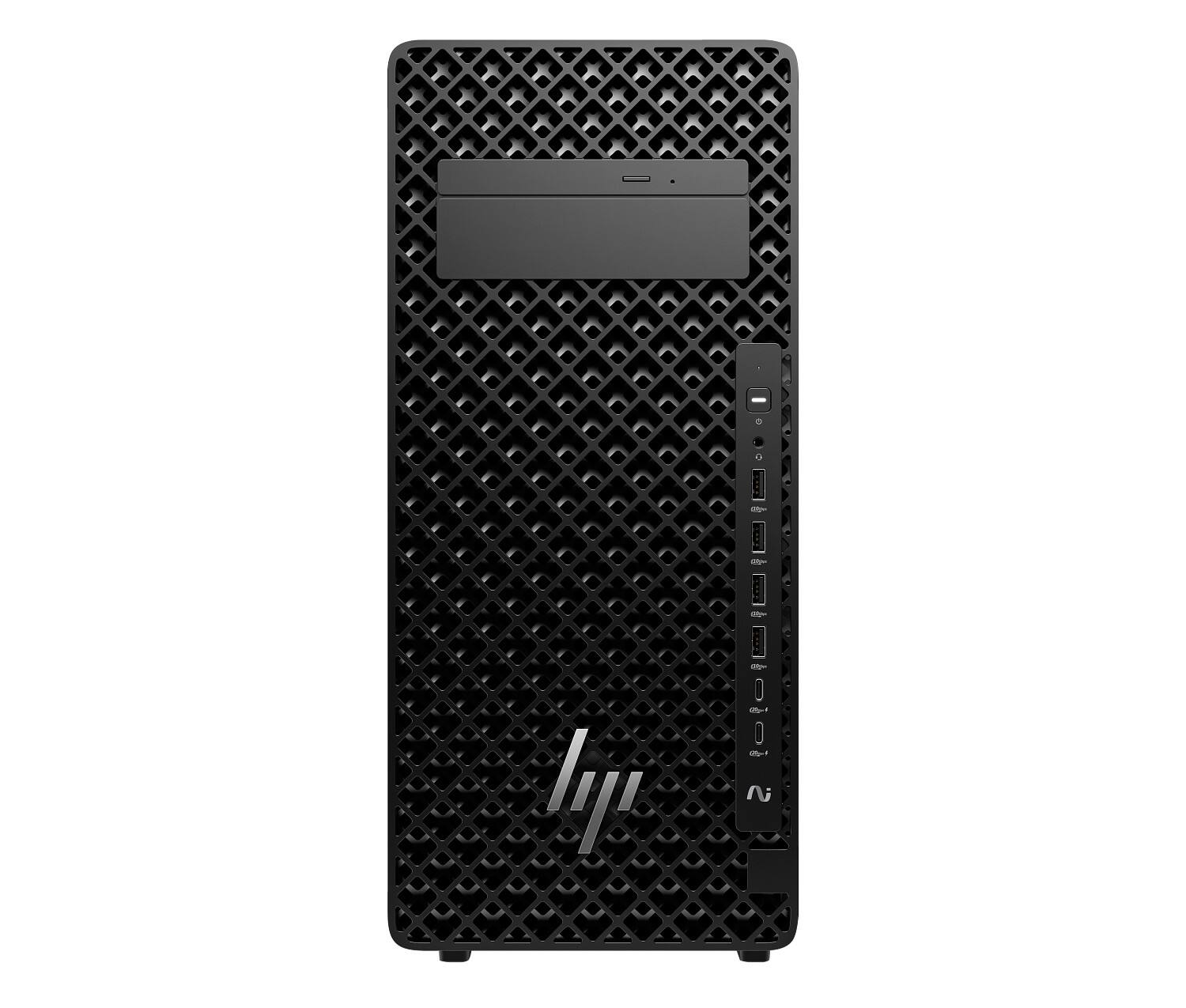 Front. HP - HP Z2 Tower G1i Desktop Workstation with 3 Yr Warranty & Wolf Pro Security.