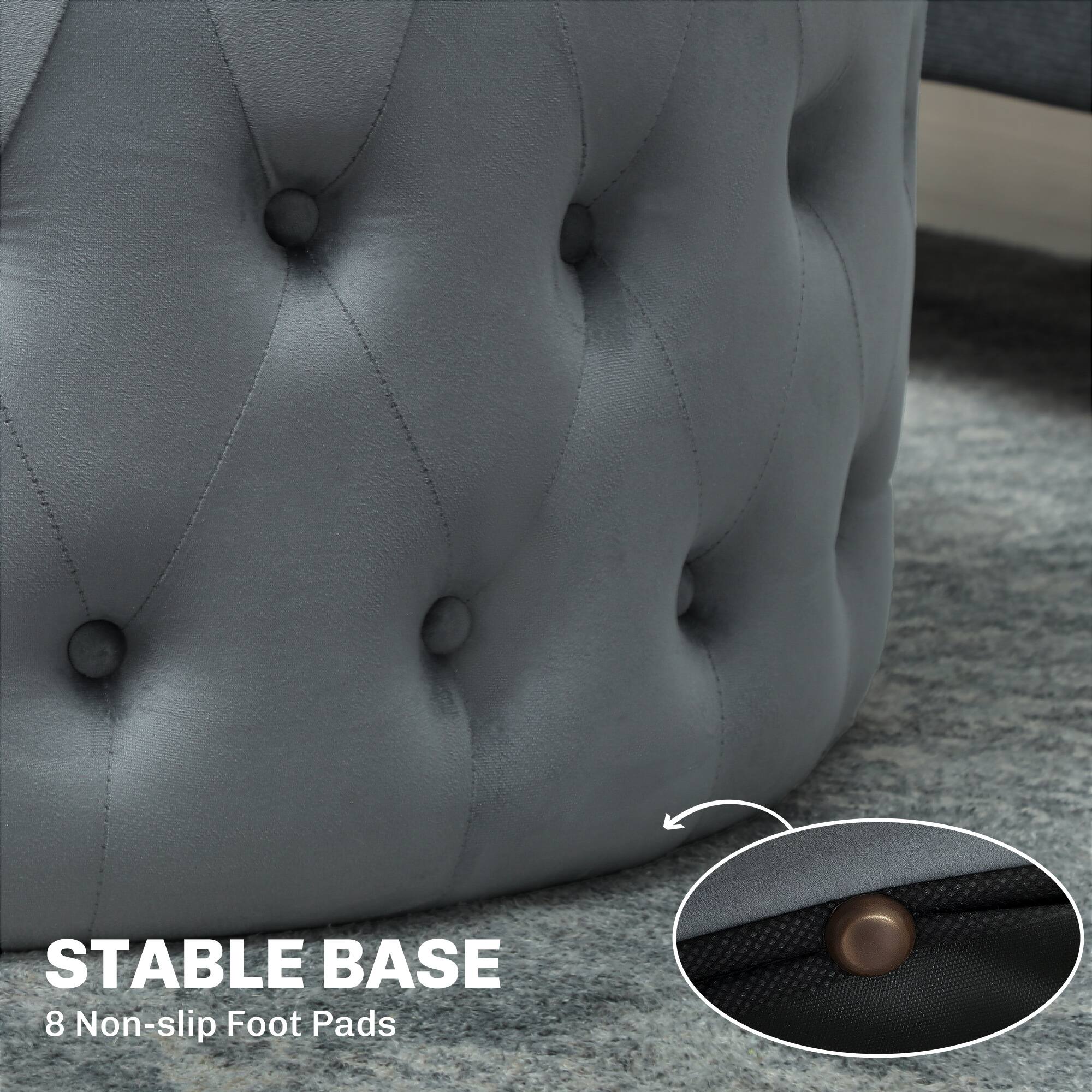 STABLE BASE
8 Non-slip Foot Pads