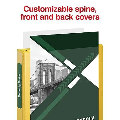 Customizable spine, front and back covers

Report Quarterly eTPDIV
