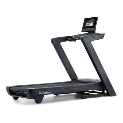 Front. NordicTrack - NordicTrack Commercial 1250 Treadmill with 10" Tilting Touchscreen - Black.