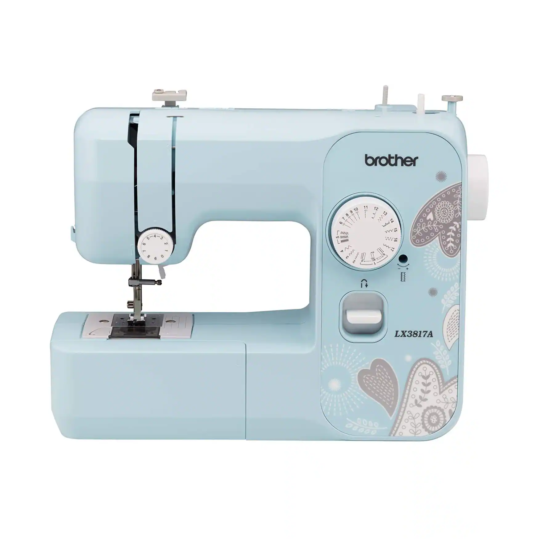 Brother - Refurbished Excellent - RLX3817A 17-Stitch Sewing Machine (Blue, Refurbished)