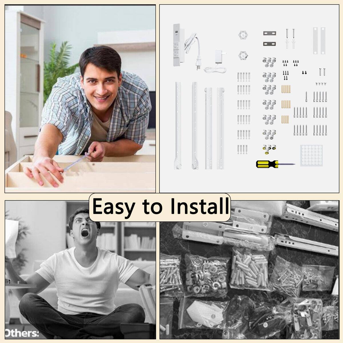 Easy to Install  
Others: