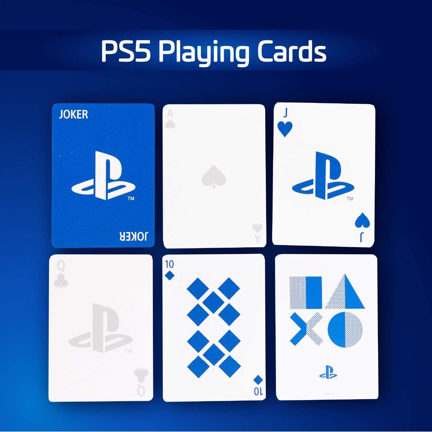 PS5 Playing Cards

JOKER A J B TM  
JOKER A Q TM  
Q 10 IA XO 10