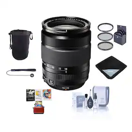 Bundle - Fujifilm - FUJI*XF 18-135/3.5-5.6 OIS WR LENS KIT