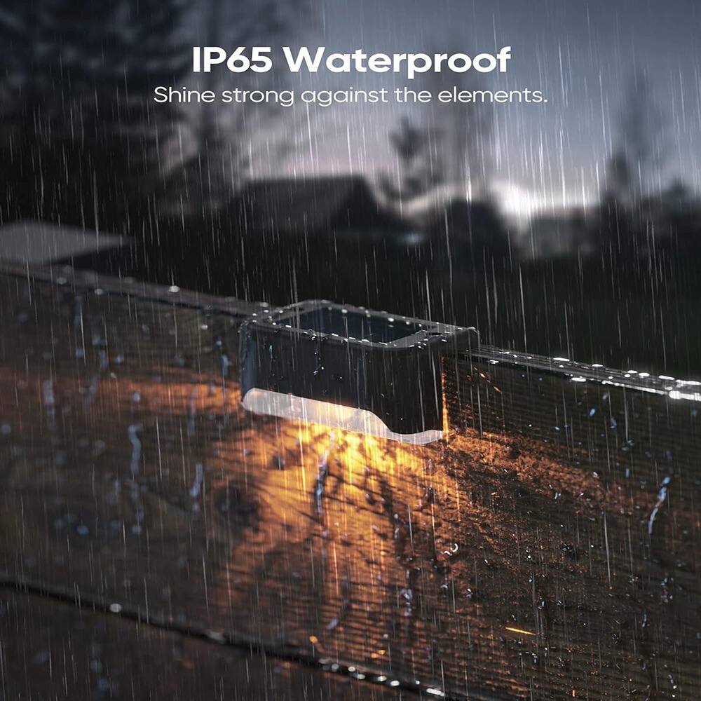 IP65 Waterproof  
Shine strong against the elements.