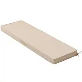 Crestlive Products - Outdoor Settee Bench Seat Cushion Patio Swing Cushion Loveseat Cushion - Beige
