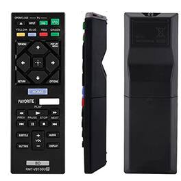 ALLIMITY - Replacement Remote Control RMT-VB100U RMT-VB201U RMT-B100U RMT-VB100I RMT-VB100M RMT-VB100E, Fit for Sony Blu-Ray Player - Black