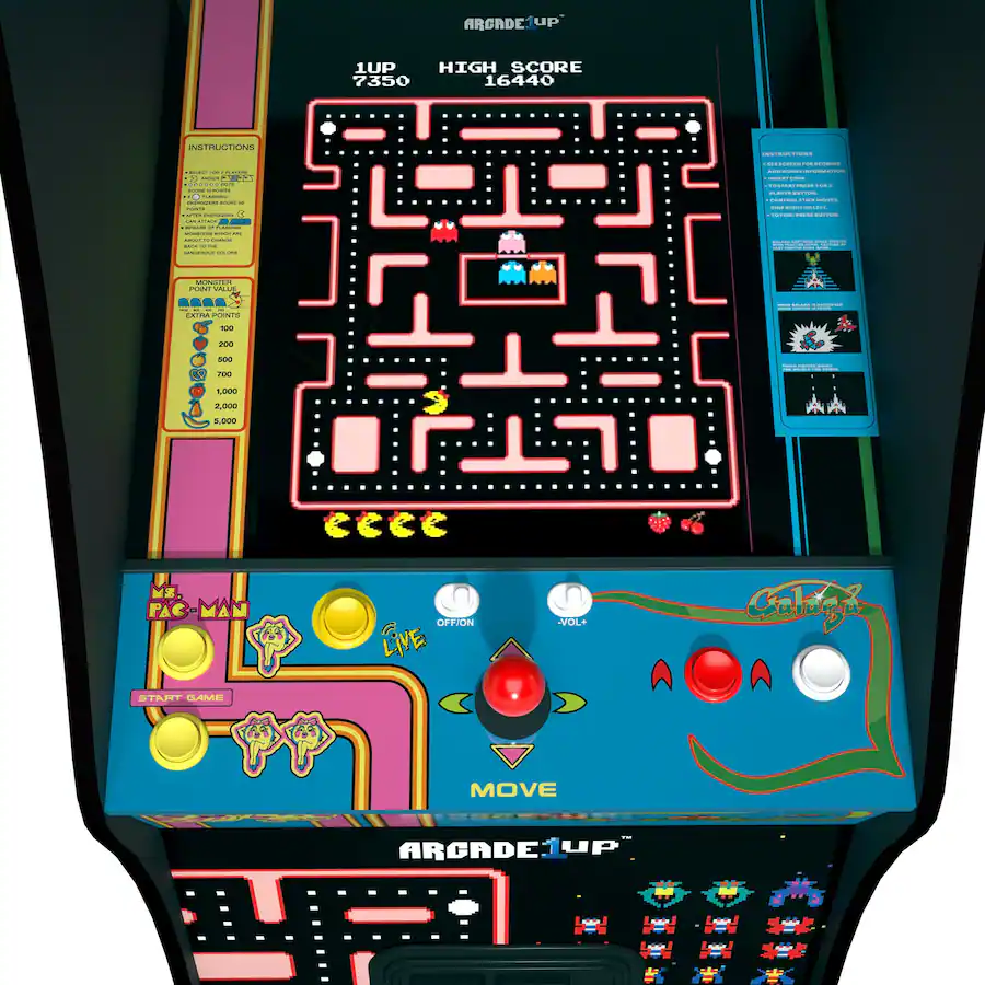 Arcade Machine Points Class of '81 Ms. Pac Man /Galaga Deluxe Arcade Machine MSP-A-303611 ...